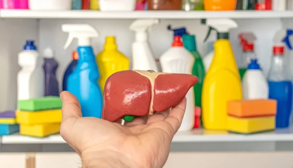 Ne samo alkohol, tudi ta kemikalija, ki se pogosto skriva v našem gospodinjstvu lahko resno poškoduje jetra