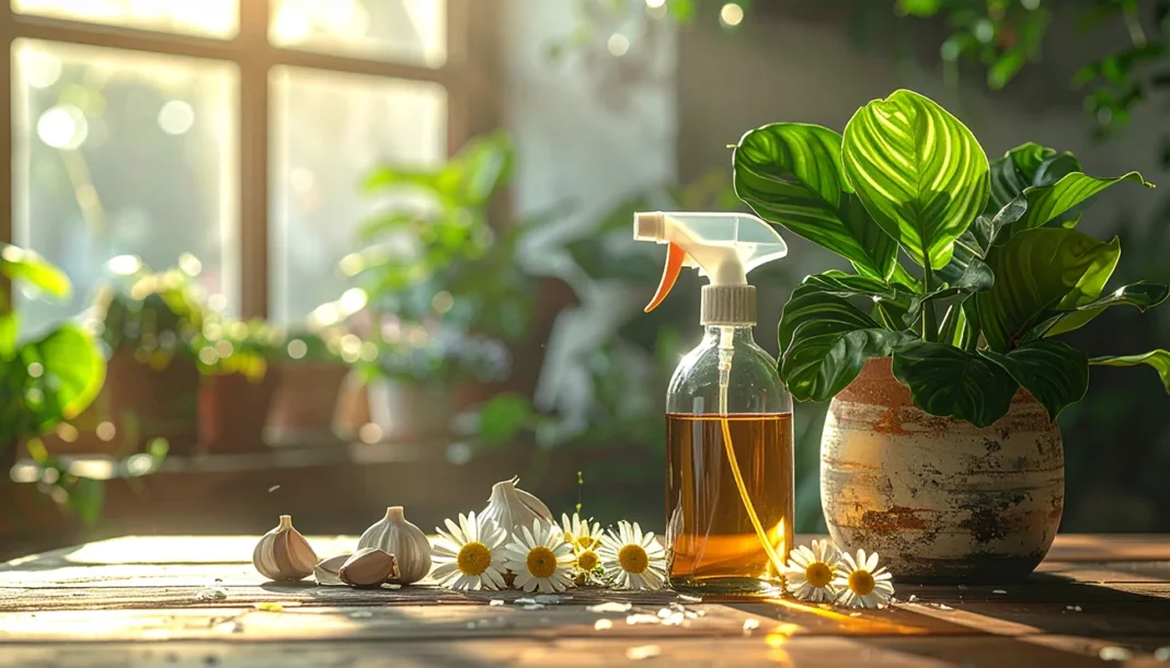 To domače pršilo okrepi rastline v mrzlih mesecih