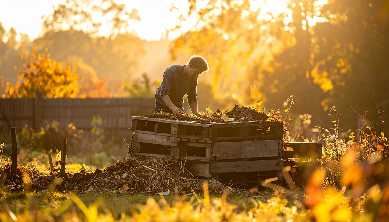 To naredite s kompostom tik pred zmrzaljo: Trik, ki ga uporabljajo najboljši vrtnarji