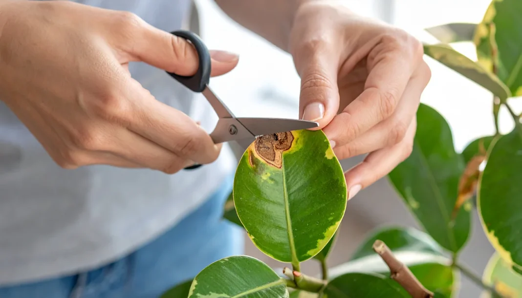 Zakaj se konice listov sobnih rastlin sušijo