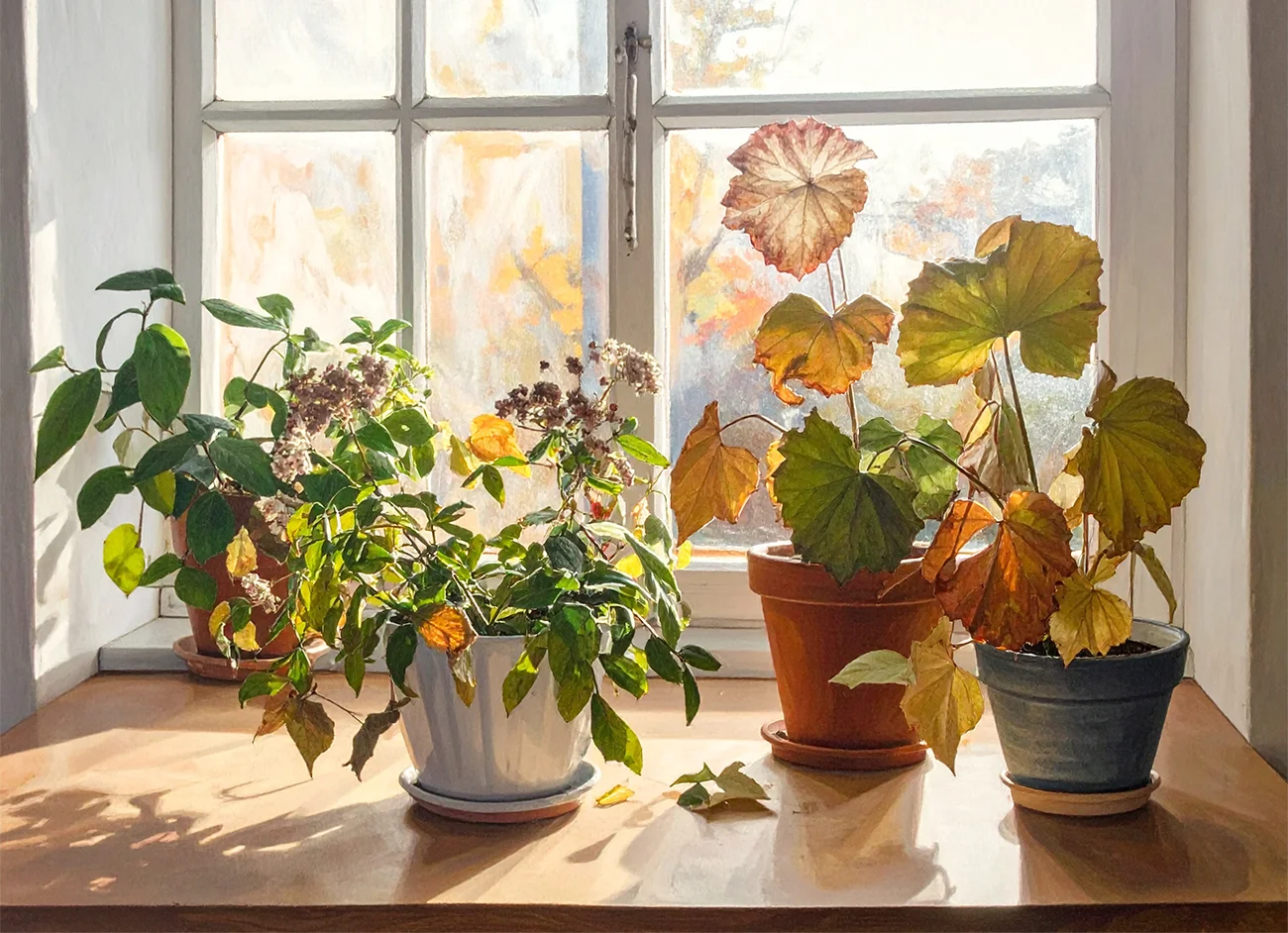 Zakaj se sobne rastline novembra “ustavijo”? 5 opozorilnih znakov, da jih morate premakniti