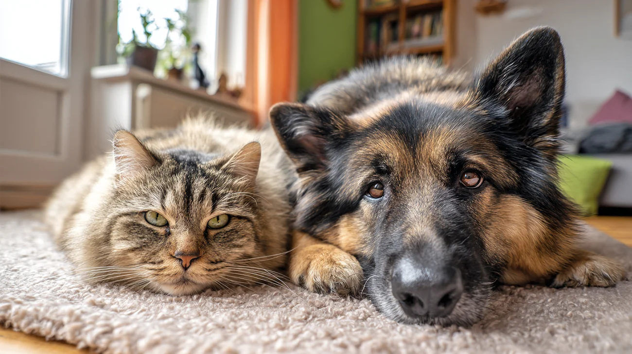Kako ob novoletnem pokanju hišnim ljubljenčkom zagotoviti čim manj stresa?