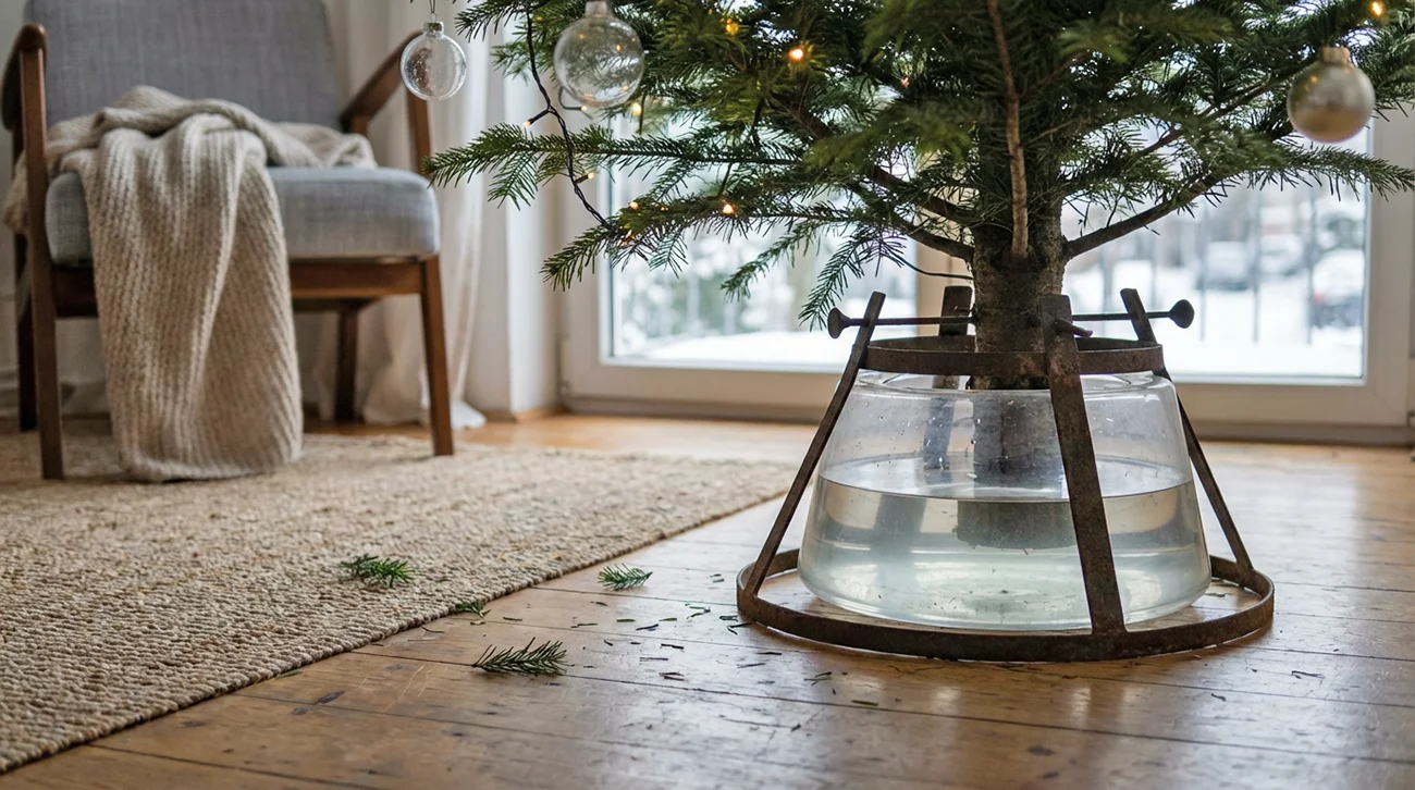 Kako ohraniti novoletno jelko čim dlje časa živo in brez odpadanja iglic