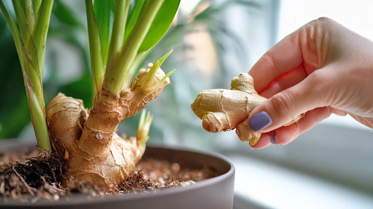 Vzgojite ingver kar v lončku in si s to enostavno metodo zagotovite svežo zalogo za celo leto