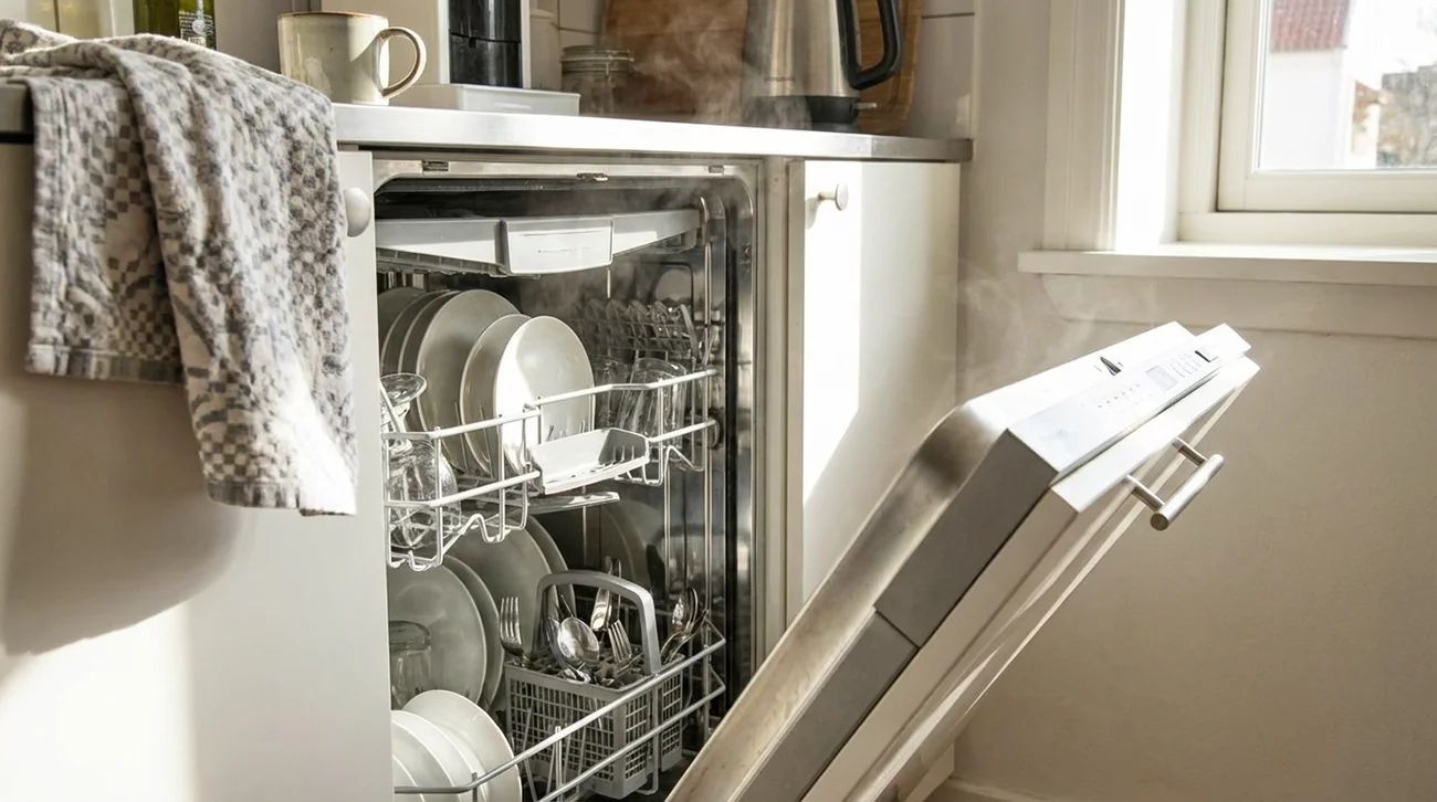 Ko odprete pomivalni stroj, vas pričaka neprijeten vonj – Kaj je najpogostejši vzrok?