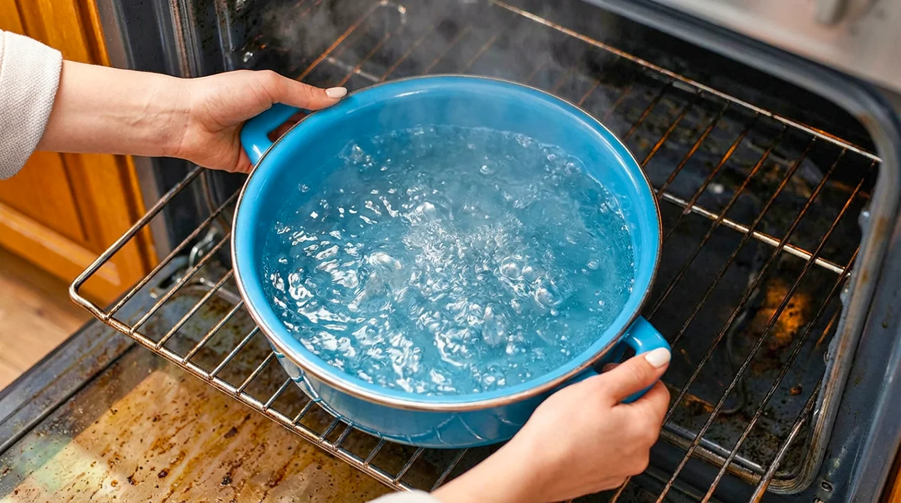 Ta trik za čiščenje pečice prihrani več drgnjenja, kot si mislite