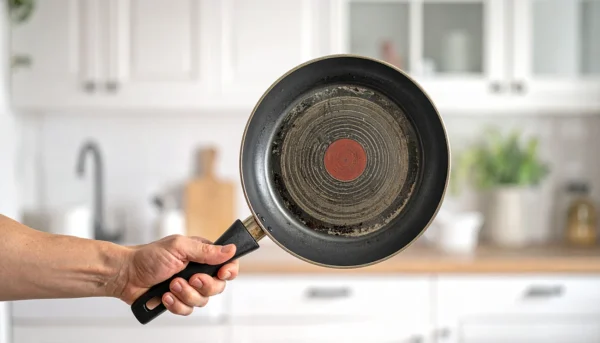 Kaj se zgodi s kuhinjsko posodo po petih letih uporabe Kaj se s kuhinjsko posodo začne dogajati po petih letih uporabe? Večina tega ne opazi