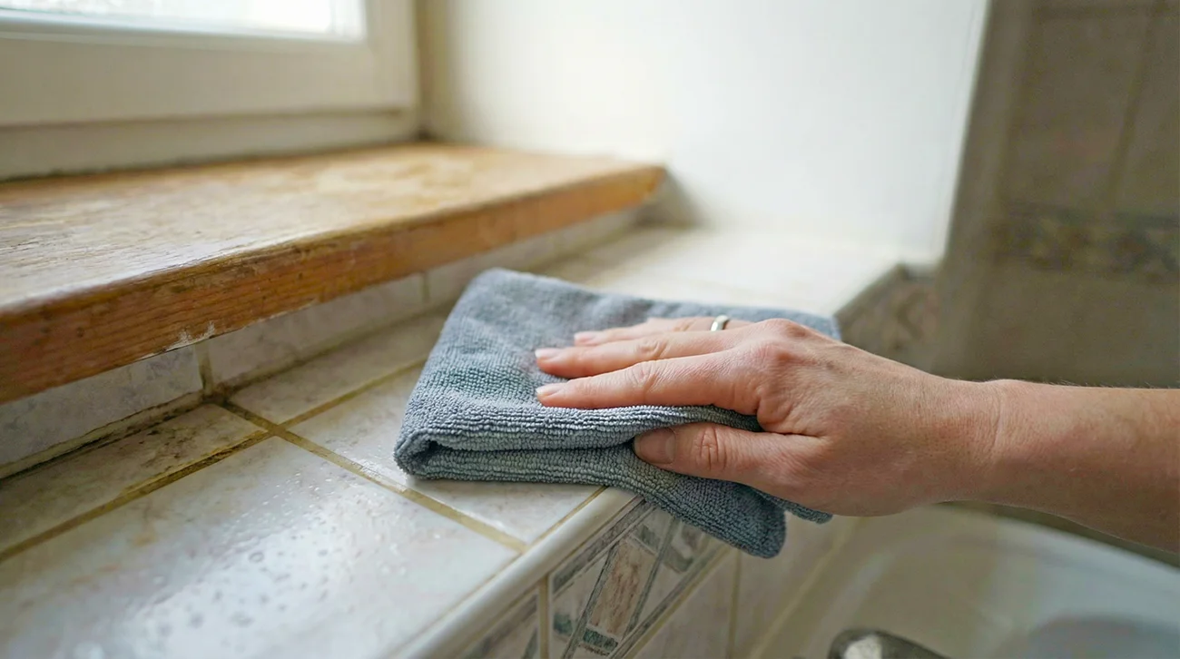 Kako doseči, da bodo fuge med ploščicami spet videti kot nove (brez drgnjenja!)