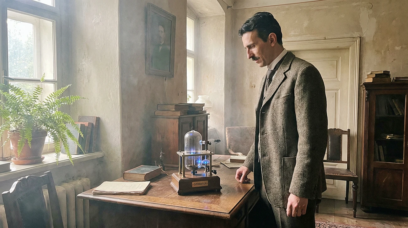 Ozon očisti prostor, plesni in bakterije – Kako je to opazil že Nikola Tesla