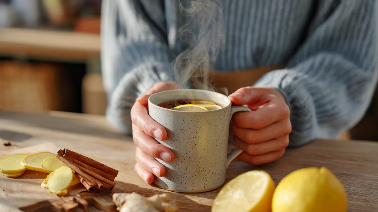 Skuhajte limonino lupino, cimet in ingver: preprost zimski napitek, ki ga mnogi radi pijejo zvečer