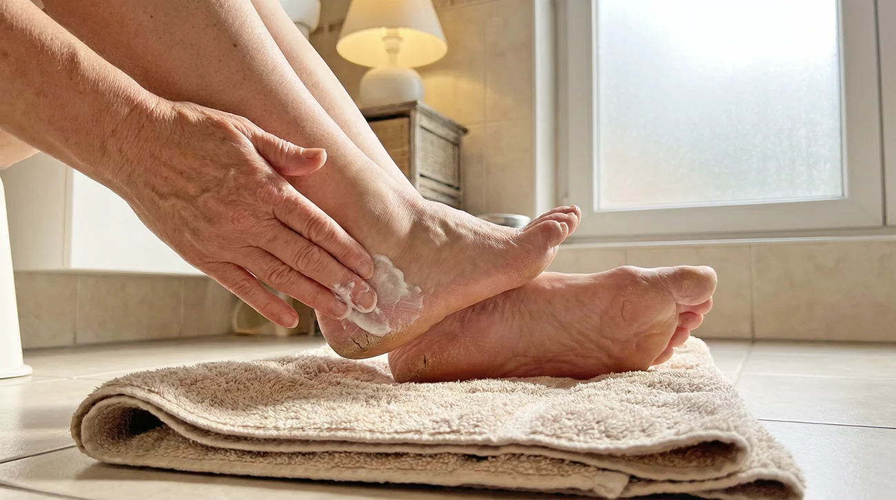 Suha stopala pozimi: Zakaj krema včasih ne pomaga in kaj deluje bolje