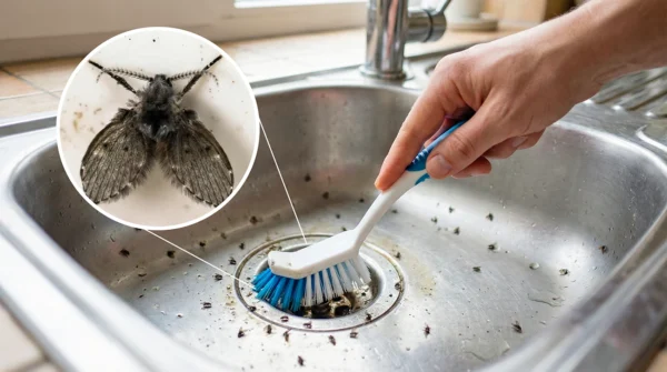 Musice v odtokih Kako jih prepoznati in se jih znebiti Mušice v odtokih: Kako jih prepoznati in se jih znebiti