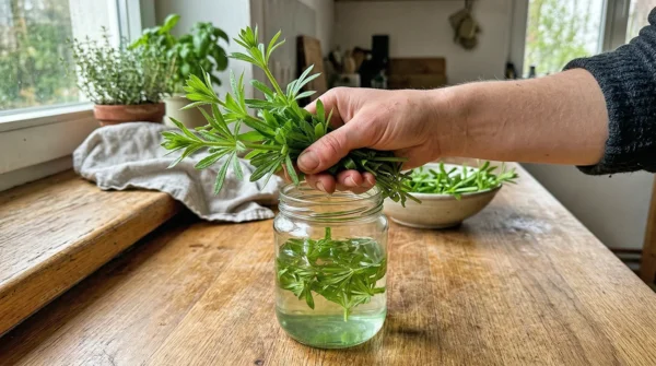 Hladni namok iz lakote Preprost zeleni pomladni napitek Hladni namok iz lakote: Preprost zeleni pomladni napitek