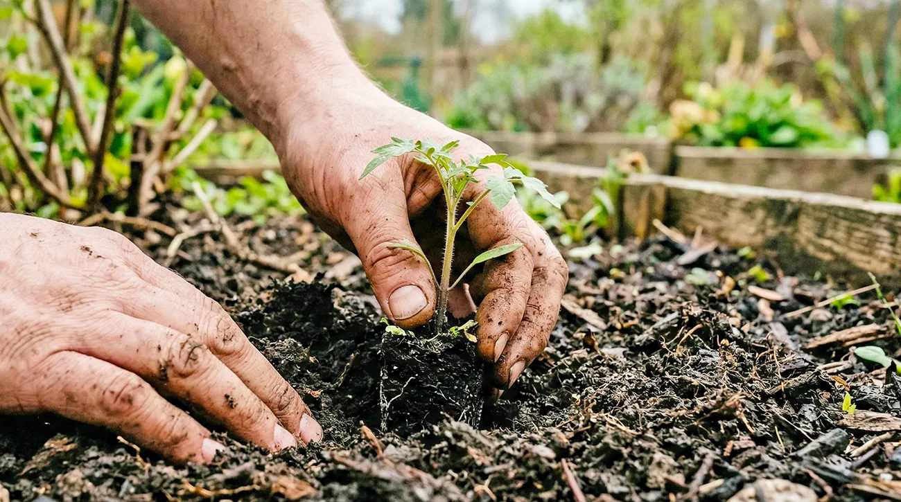 Katera je najpogostejša napaka pri presajanju sadik, ki lahko zmanjša pridelek?