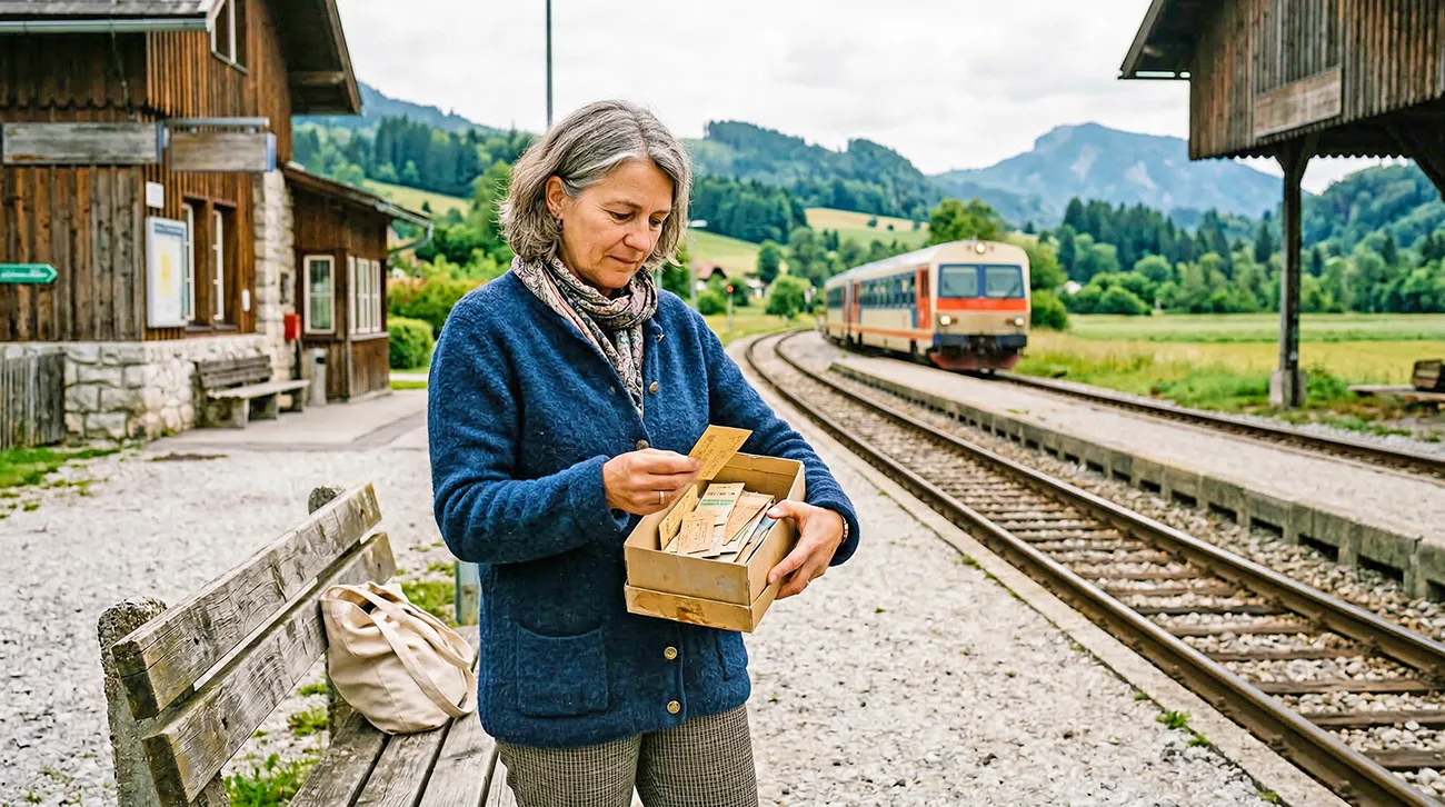 Po babičini smrti so našli škatlo z vozovnicami za vlak – Kam je hodila vsak mesec?