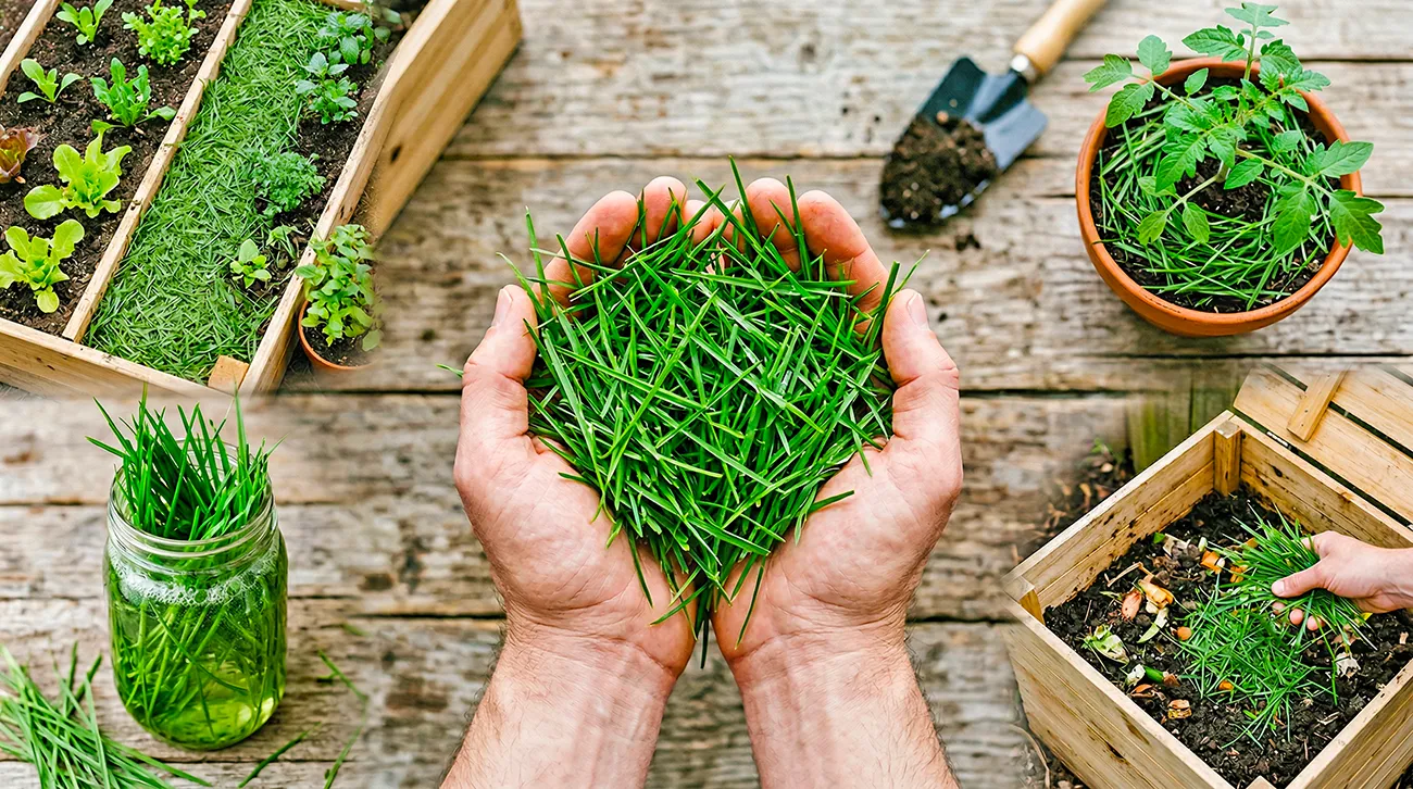 8 stvari, ki jih lahko naredite s pokošeno travo