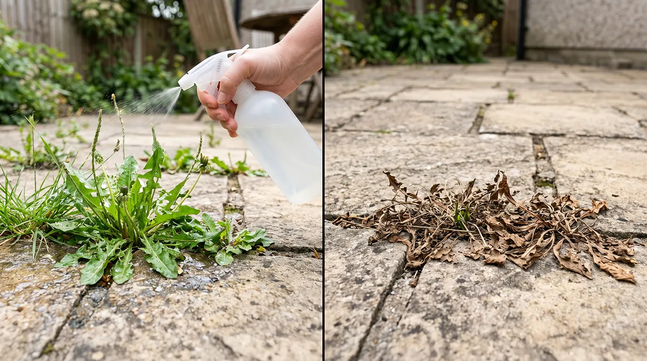 Kako narediti naravni uničevalec plevela iz samo 3 sestavin