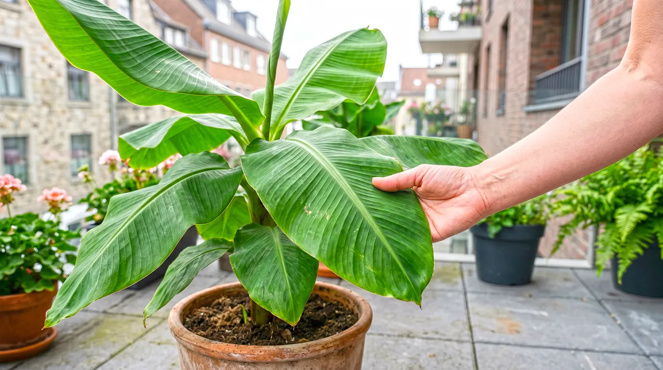 Kako uspešno gojiti pritlikavo banano na balkonu