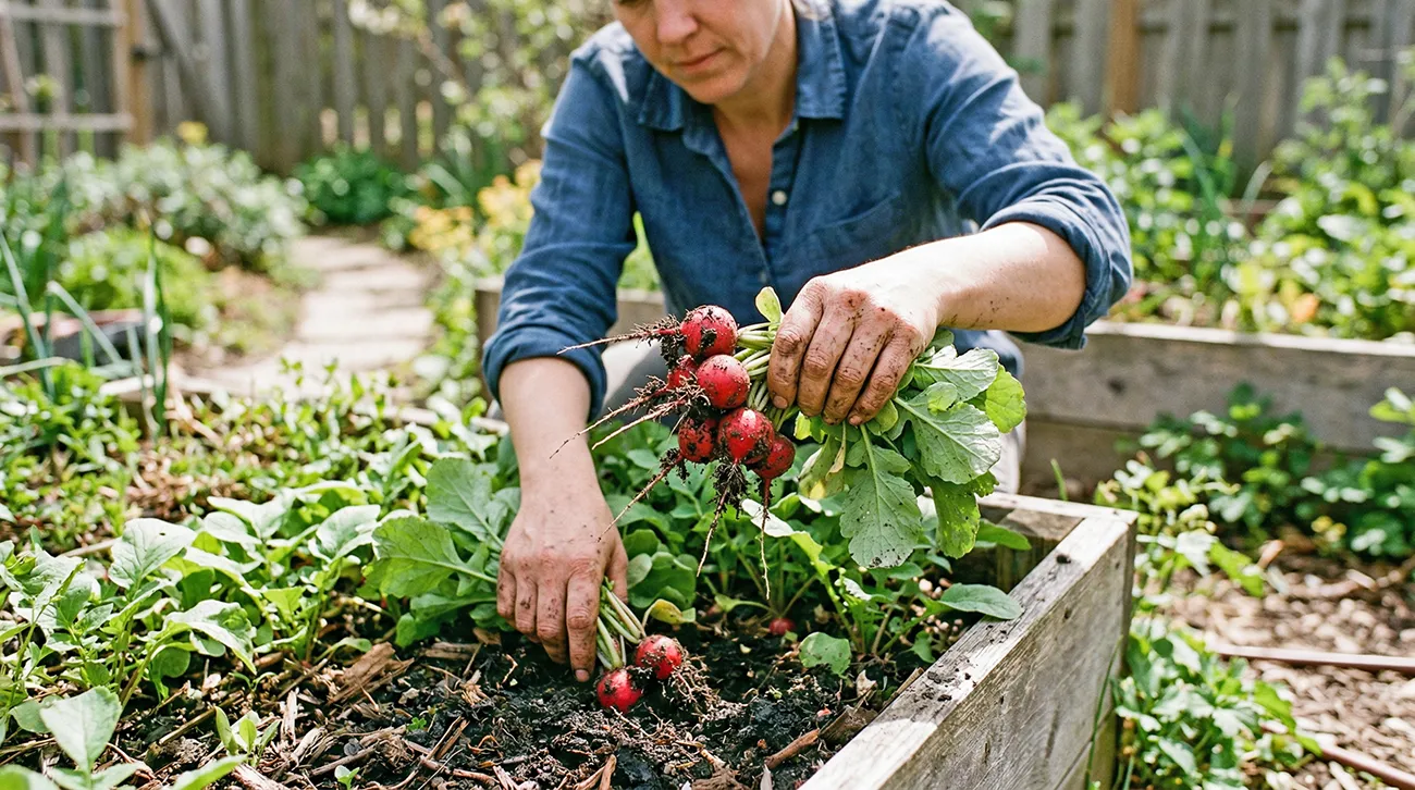 Najhitrejše vrtnine za vrt: Pridelek v nekaj tednih