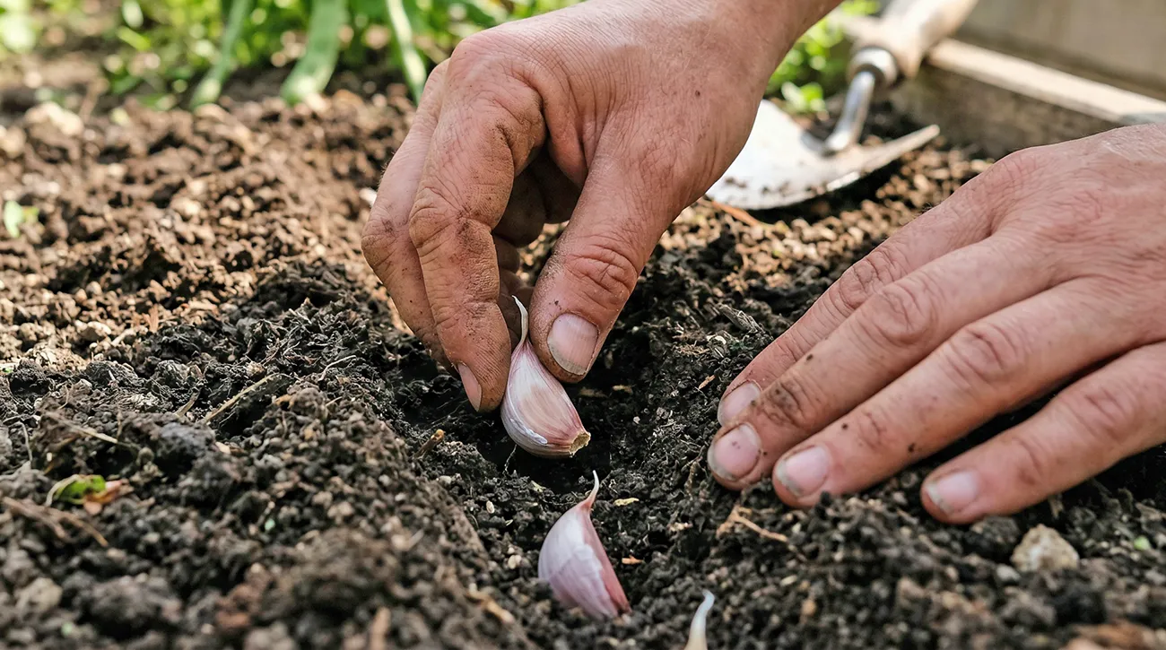 To je najpogostejša napaka pri sajenju česna spomladi
