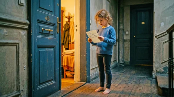 Nekdo je 20 let puscal listke pod njenimi vrati Nekdo je 20 let puščal listke pod njenimi vrati …