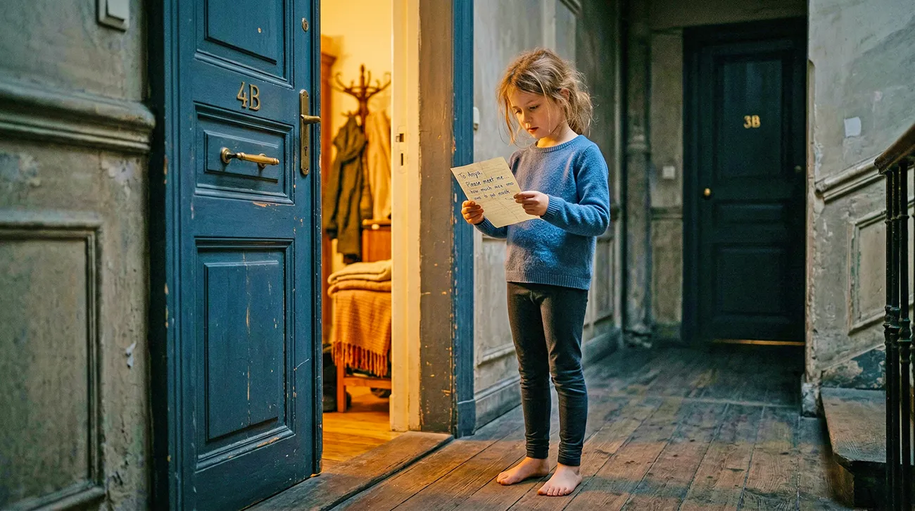 Nekdo je 20 let puščal listke pod njenimi vrati …