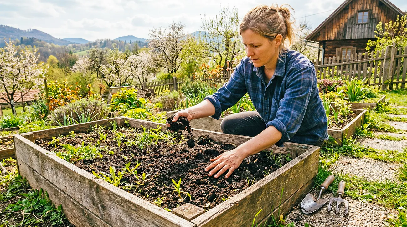 Oživite vaš vrt v aprilu: 5 del na visokih gredah