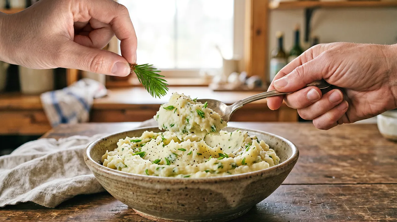 Pire krompir s smrekovimi vršički: Nepričakovana kombinacija, ki preseneti z okusom