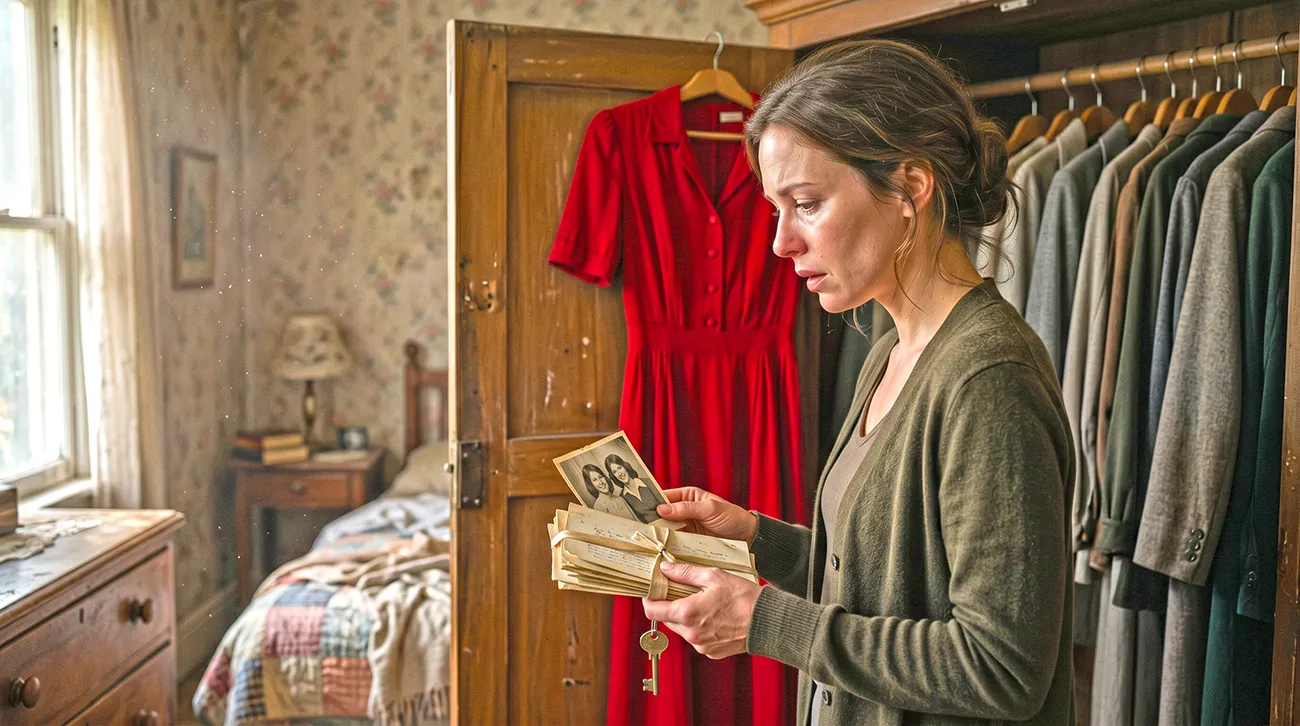 Po mamini smrti je odprla staro omaro – To, kar je našla, ji je za vedno spremenilo življenje