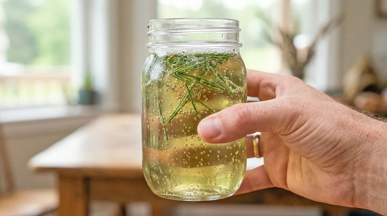 Soda iz borovih iglic: Kako pripraviti naravno gazirano pijačo doma