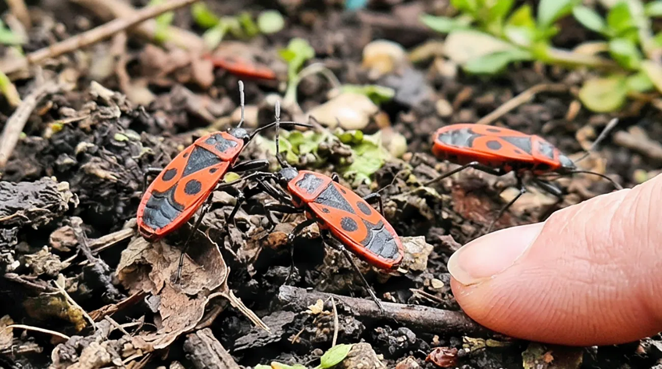 Rdeči škratec na vrtu: Ali škoduje ali ga lahko pustimo pri miru?