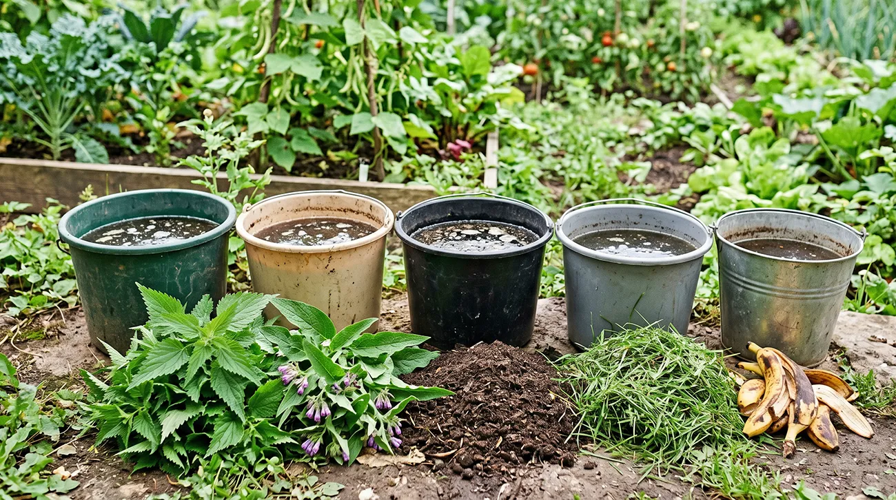5 brezplačnih domačih tekočih gnojil: Pridelajte več in prihranite