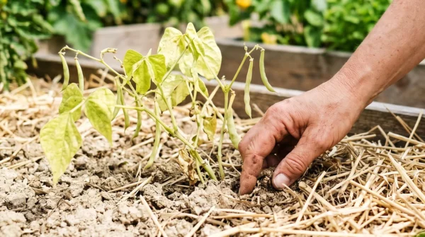 Nizek fizol slabo raste poleti Nizek fižol slabo raste? Kaj mu manjka v vročem poletju?