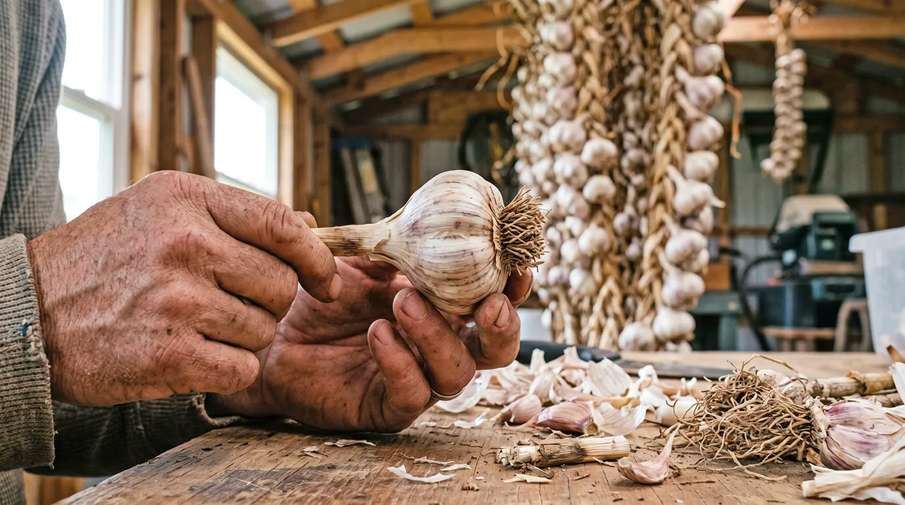 Cesna ne vlecite iz suhe in zbite zemlje Česna ne vlecite iz suhe in zbite zemlje