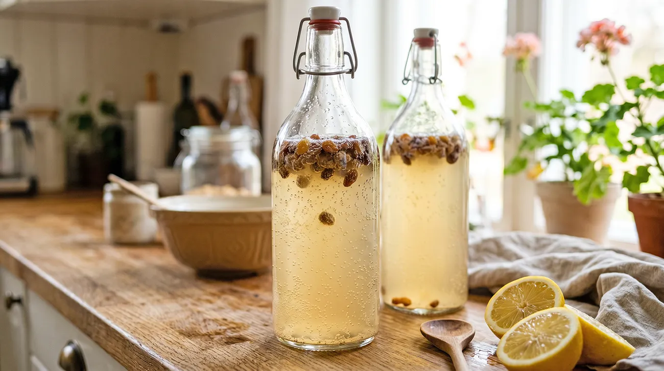 Sima Enostavna finska domaca soda z limono in rozinami Sima Enostavna finska domača soda z limono in rozinami