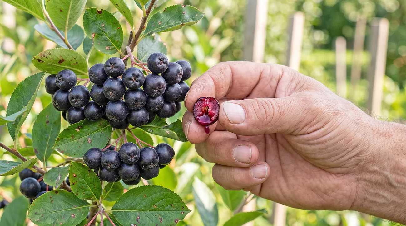 Kdaj obirati aronijo? Črna barva še ne pomeni, da je trenutek pravi