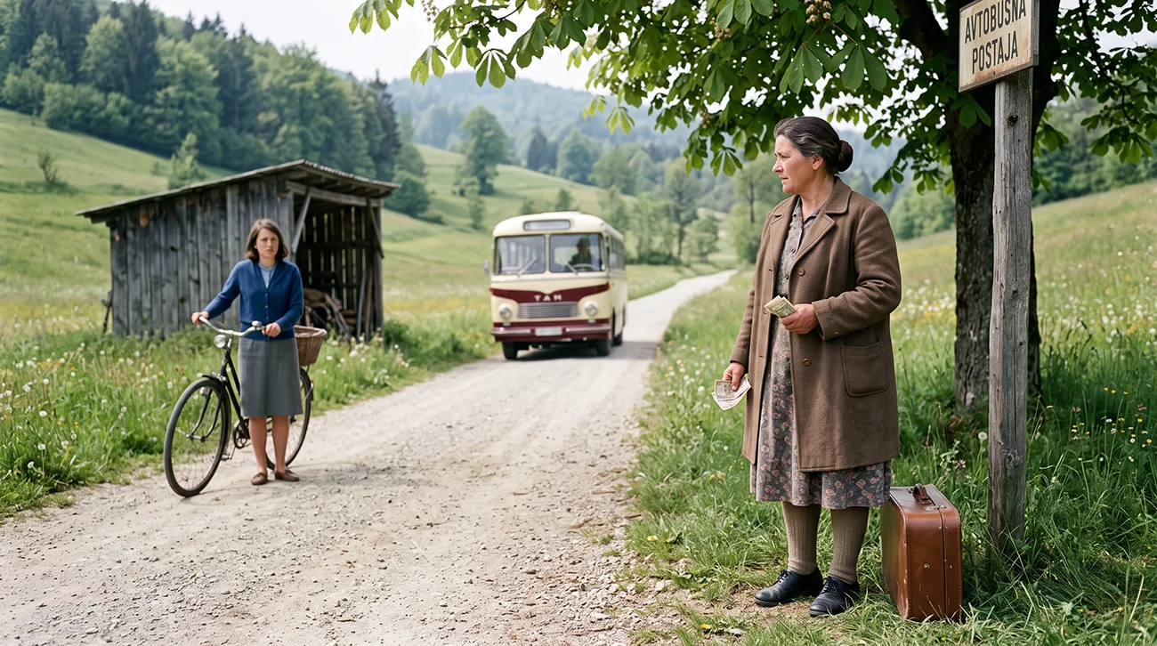 Marija je vsako sredo čakala na postaji s kovčkom, s na avtobus ni vstopila